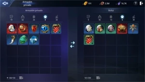 Arqueira lvl 77 103k Power | Server SA | Conta Google - MIR4