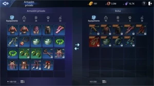 Arqueira lvl 77 103k Power | Server SA | Conta Google - MIR4