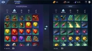 Arqueira lvl 77 103k Power | Server SA | Conta Google - MIR4