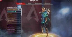 Herança Wraith apex legends