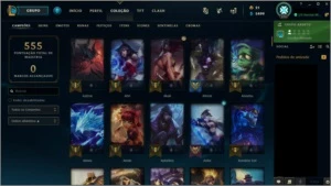 Conta League of Legends lv 276 (todos os campeões) LOL