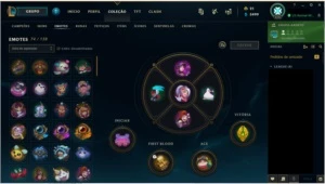 Conta League of Legends lv 276 (todos os campeões) LOL