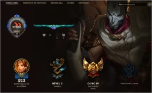 Conta LOL PLATINA/OURO 140 Campeões, 182 Skins - League of Legends