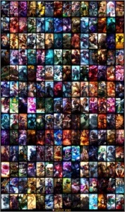 Conta LOL PLATINA/OURO 140 Campeões, 182 Skins - League of Legends