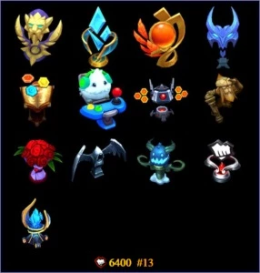 Conta LOL PLATINA/OURO 140 Campeões, 182 Skins - League of Legends