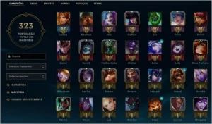 Conta LOL PLATINA/OURO 140 Campeões, 182 Skins - League of Legends