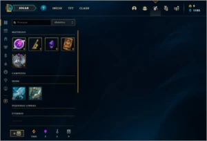 Conta DIAMANTE 4 com 6 skins e 32 champs - League of Legends LOL