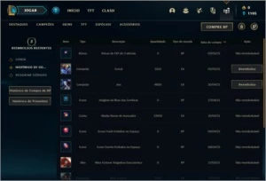 Conta DIAMANTE 4 com 6 skins e 32 champs - League of Legends LOL