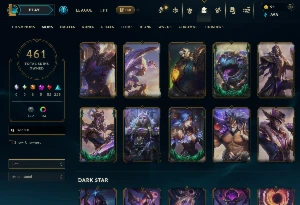 Conta Fa De Lol - 461 Skins, Esmeralda, Lvl 574 (Negocíavel)