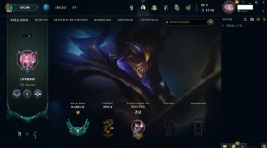 Conta LOL platina 3 - diamond season passada - League of Legends