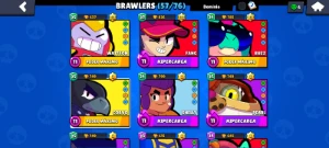 Conta de Brawl Stars quase 26k