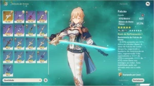 Conta Genshin Impact Excelente Detalhes na descrição