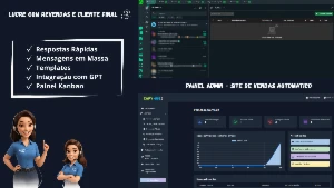 Extensão CRM para Wh4tsApp Web 2025 Source + Painel + Site - Outros