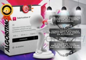 🔑 Autodesk Fabrication ESTmep 2024 ( ORIGINAL ) ANUAL - Softwares e Licenças