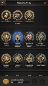 Conta Rise of Empires castelo top - Outros