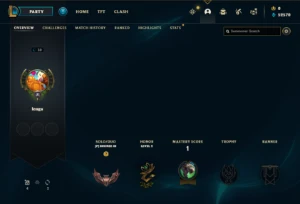 Conta Blood Moon Katarina - League of Legends LOL