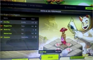 Conta Com Eca161/Feca159/Iop160 servidor helioboros - Dofus