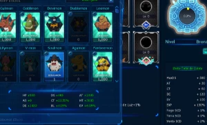 Conta Digimon Masters MidGame Barata - Digimon Masters Online DMO