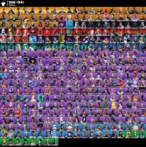 368 Skins Com Stw Fundador (V-Bucks Ilimitado)!!! PC/XBOX/PS - Fortnite