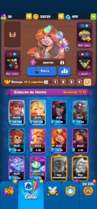 Conta rush royale 2270% crtico top - Clash Royale