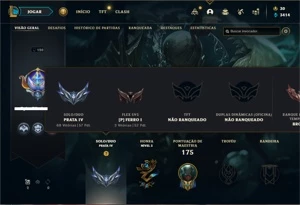 Conta prata 4 com 58 Champs e 21 Skins + 4 Fragmentos - League of Legends LOL