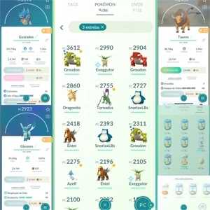 Conta Pokemon Go Nível 35 - Pokémon