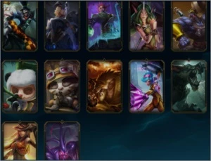 Conta de lol, Gold 4, lv 140, 71 skins - League of Legends