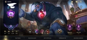 CONTA 29 SKINS; QUASE TODOS CHAMPS COMPRADOS. - League of Legends: Wild Rift LOL WR