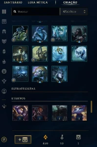 Conta LoL Full Acesso - 99 Champs e 120 Skins - Main Kayn - League of Legends