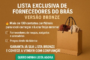Lista Exclusiva de Fornecedores do Brás – Versão Bronze - eBooks