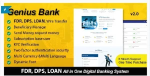 [Script Web] Genius Bank - Sistema De Banco Digital