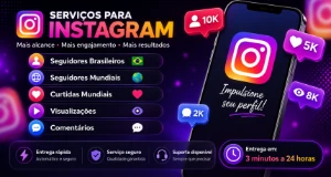 🚀 Serviços para Instagram - Redes Sociais