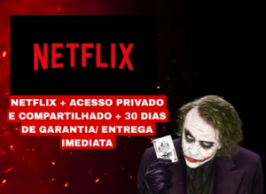 NETFLIX + 30 dias de garantia+entrega imediata - Assinaturas e Premium