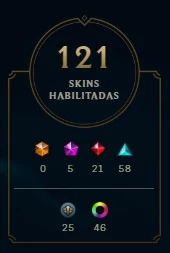 ACC PLATINA 1, LEVEL 416, MAIN - League of Legends LOL