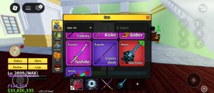 Conta de blox fruit top entrega automática - Roblox