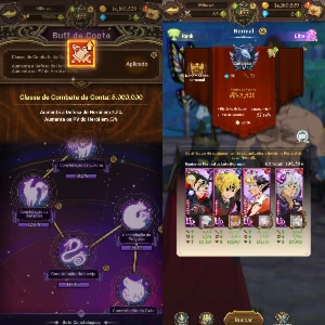 Seven Deadly Sins account 8kk c.c