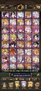 Seven Deadly Sins account 8kk c.c