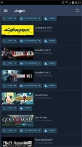 conta com mais de 120 jogos - Outros