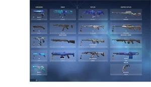 Venda de conta valorant platina 3 com várias skins