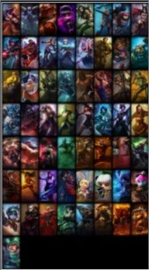V>conta do lol D5 102 champions 57 skins - League of Legends