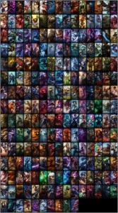 CONTA LEAGUE OF LEGENDS 220 SKINS , TODOS CHAMPIONS -2 LOL