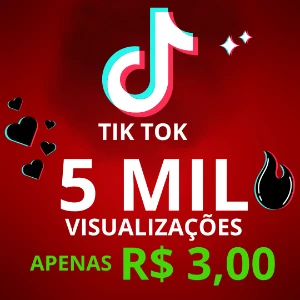 5 MIL visualizações no TIK TOK - Redes Sociais