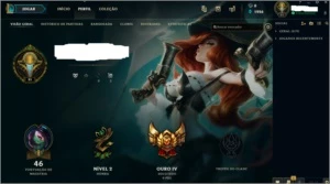 Vendo minha smurf ouro 4 nivel 31 - R$ 39,99 - League of Legends LOL