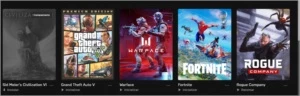 Conta EPIC GAMES