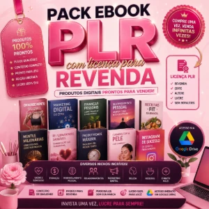 Pack Ebook Plr Licença Para Revenda - eBooks