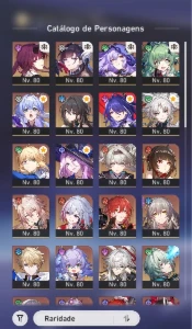 Conta Hsr - Late Game [Muitos Recursos] - Genshin Impact