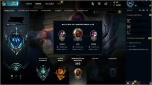 Conta platina league of legends LOL