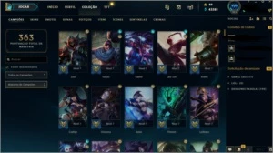 Conta platina league of legends LOL