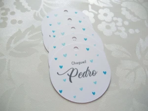 Tag Personalizada para Convite — 50 Unidades