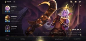 CONTA WILD RIFT - D4 (60% WR / EMAIL NÃO VERIF / 12K DE E.A) - League of Legends: Wild Rift LOL WR